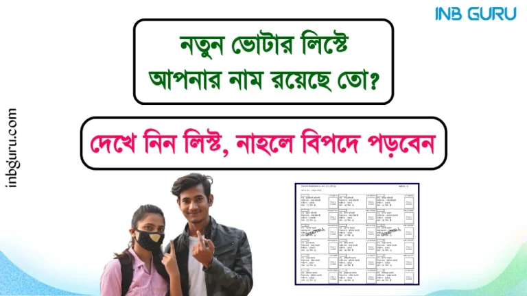 Check Your Name On New Voter List