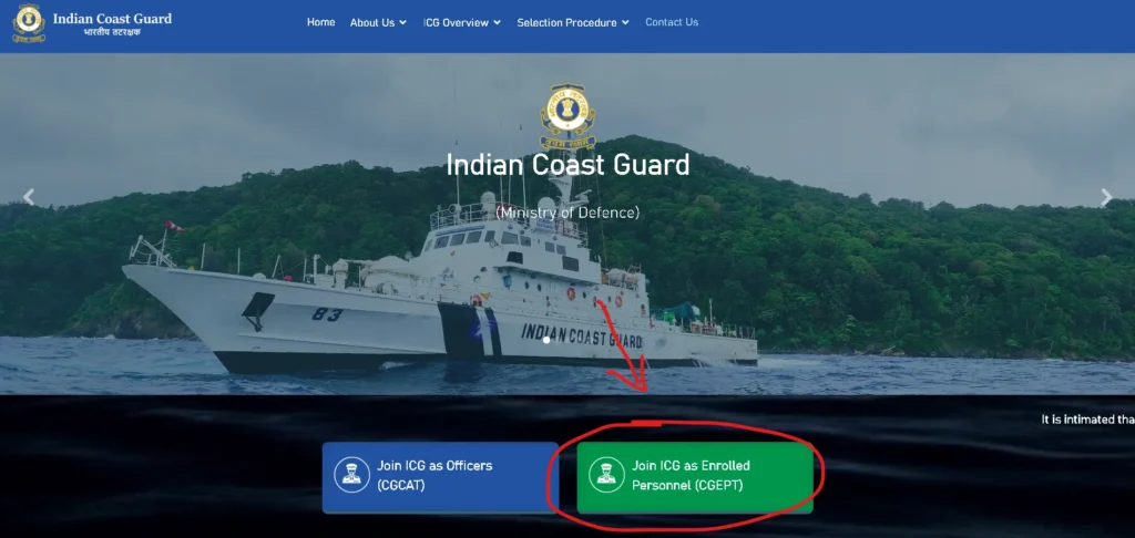 Indian Coast Guard Recruitment