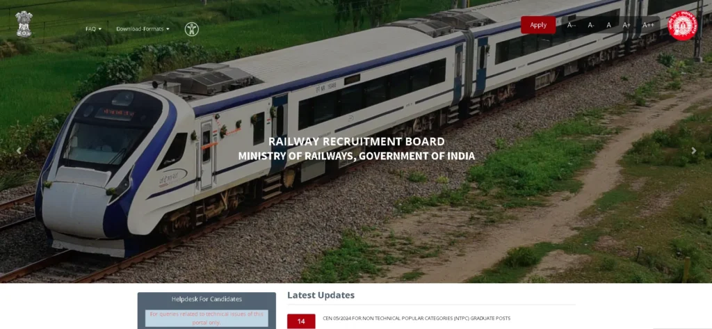 RRB NTPC Recruitment 2024